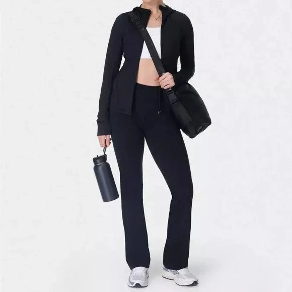 Sweaty Betty Power 30" Bootcut workout trousers leggings black pants new Small - Picture 2 of 5